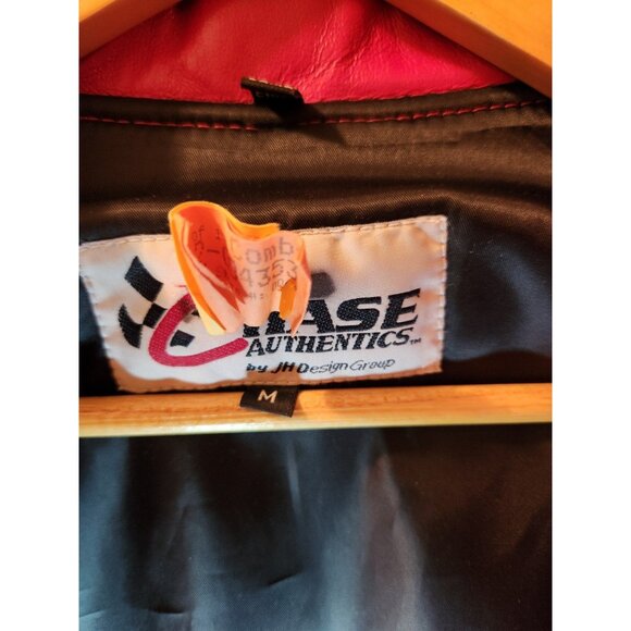 Dale Earnhardt Jr Nascar Budweiser Leather Jacket Size Medium - Picture 11 of 11